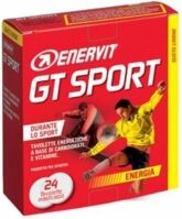 Enervit GT Sport Integratore Alimentare Gusto Limone, 24x4