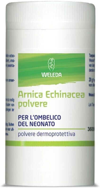 Weleda Arnica Echinacea Polvere Dermoprotettiva Ombelico Neonato, 20g