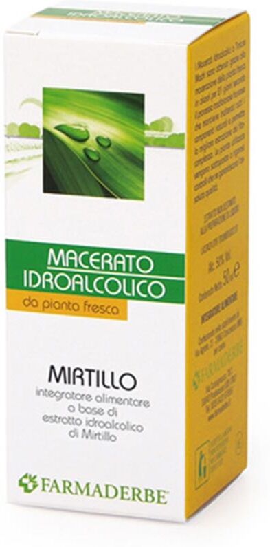 Farmaderbe Mirtillo Macerato Idroalcolico, 50ml