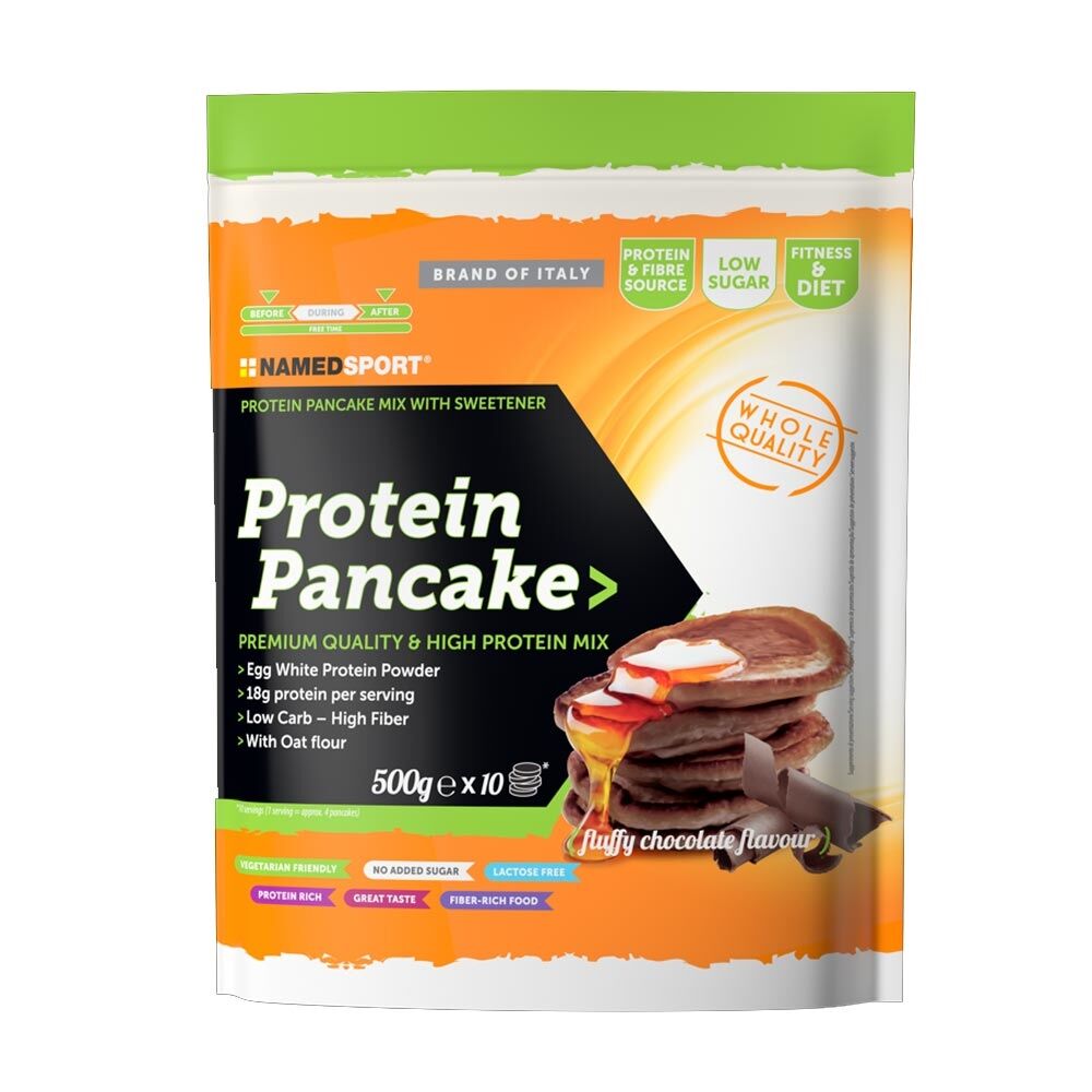 Named Sport Protein Pancake Preparato in Polvere Fluffy Chocolate, 500g