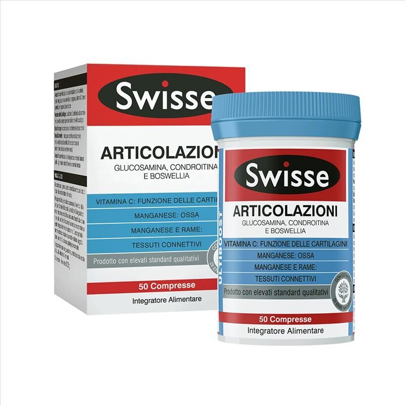 Swisse Ossa Muscoli e Articolazioni - Articolazioni Integratore, 50 Compresse