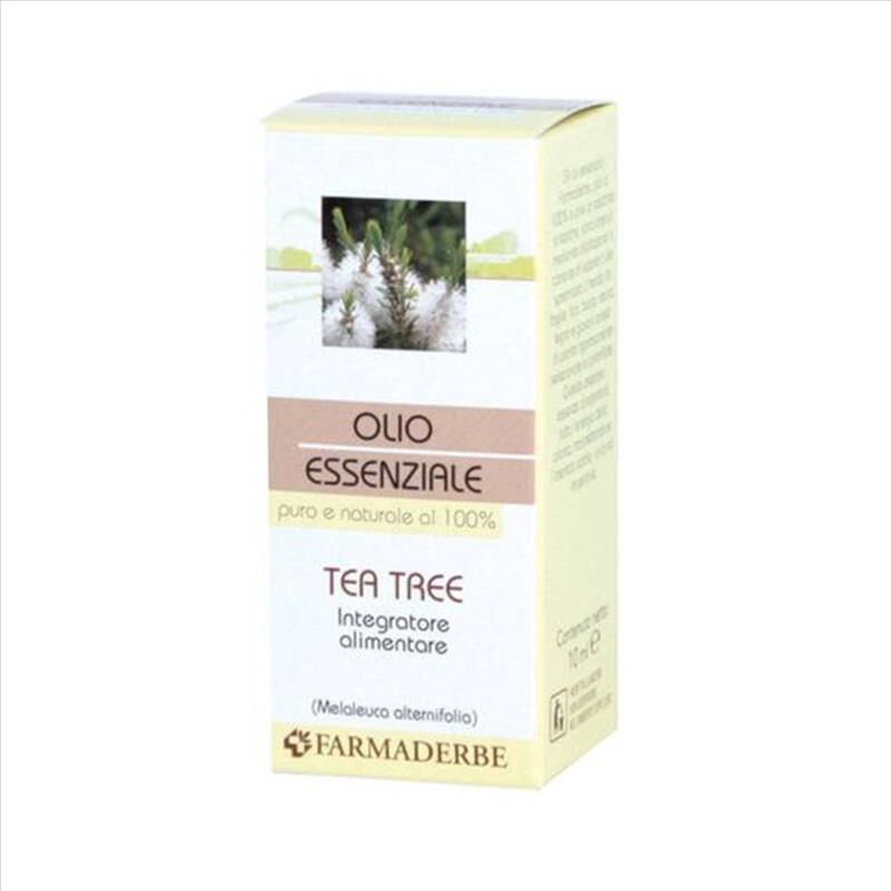 Farmaderbe Olio Essenziale Tea Tree Integratore Alimentare, 10 ml