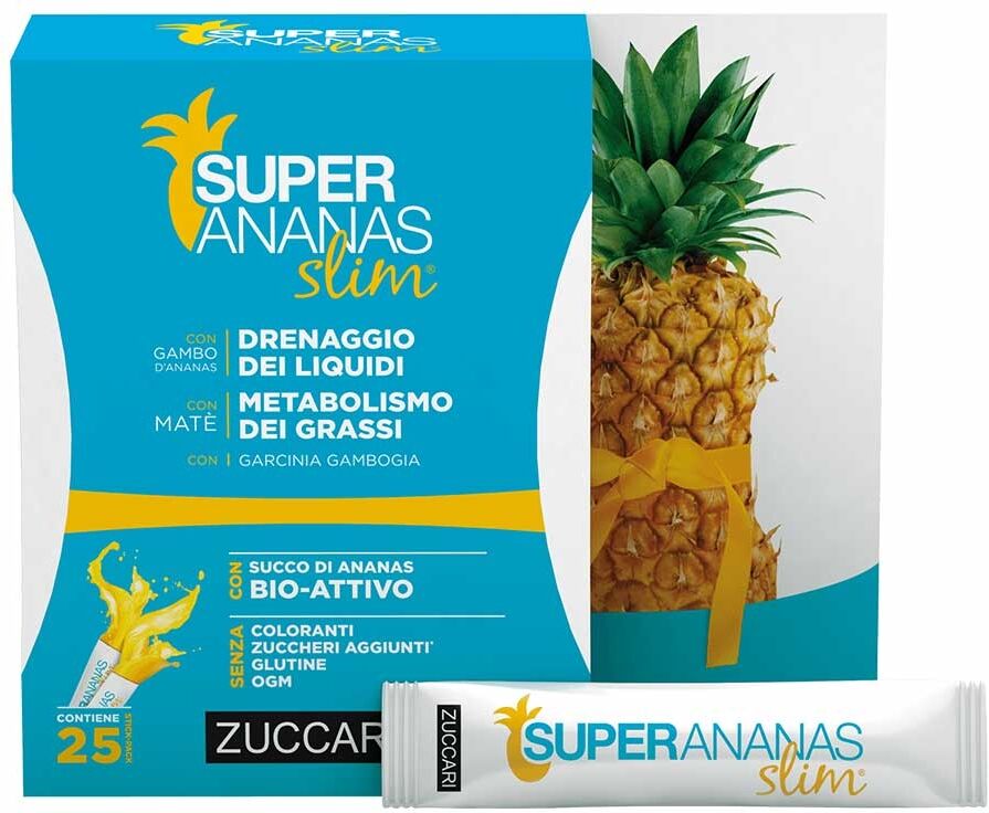 Zuccari Super Ananas Slim Integratore Alimentare 25 Bustine