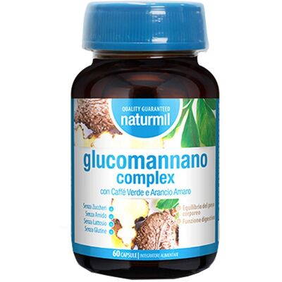 Naturmil Glucomannan Complex 60 capsule - Integratore alimentare Naturmil Glucomannan Complex 60 capsule - Integratore alimentare