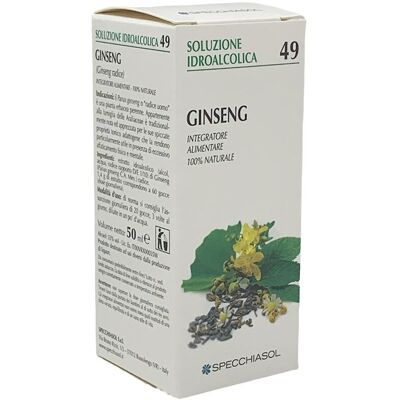 Specchiasol Ginseng 49 - Integratore adattogeno Specchiasol Ginseng 49 - Integratore adattogeno