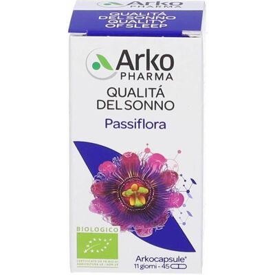 Arkopharma Integratore Vegano di Passiflora - 45 Capsule Arkopharma Integratore Vegano di Passiflora - 45 Capsule