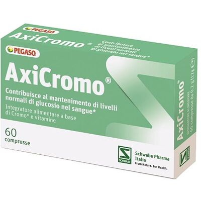 Schwabe Pharma Axicromo - Metabolismo dei Macronutrienti - 60 Compresse Schwabe Pharma Axicromo - Metabolismo dei Macronutrienti - 60 Compresse