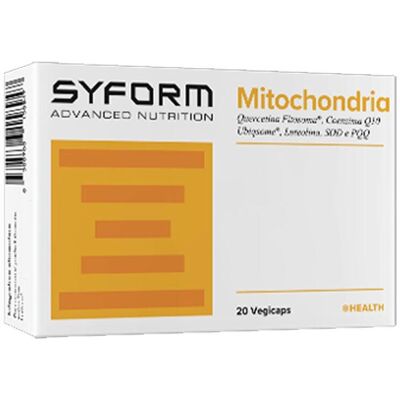 Syform Srl Mitochondria - 20 Vegicaps - Supporto alla salute mitocondriale Syform Srl Mitochondria - 20 Vegicaps - Supporto alla salute mitocondriale