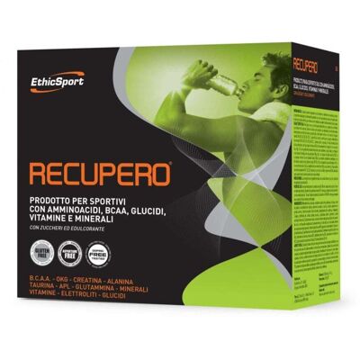 EthicSport Recupero Integratore Recupero e Rigenerazione Muscolare, 20 Bustine EthicSport Recupero Integratore Recupero e Rigenerazione Muscolare, 20 Bustine