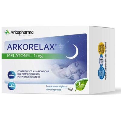 Arkopharma Arkorelax Melatonyl 120mg Integratore Sonno Arkopharma Arkorelax Melatonyl 120mg Integratore Sonno