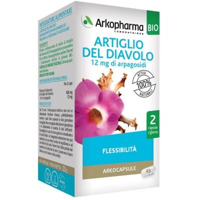 Arkopharma Artiglio Del Diavolo Bio - Integratore per le articolazioni - 45 capsule Arkopharma Artiglio Del Diavolo Bio - Integratore per le articolazioni - 45 capsule