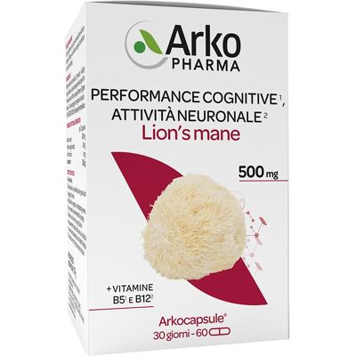 ArkoPharma ARKOCAPSULE LION'S MANE 60CPS ArkoPharma ARKOCAPSULE LION'S MANE 60CPS