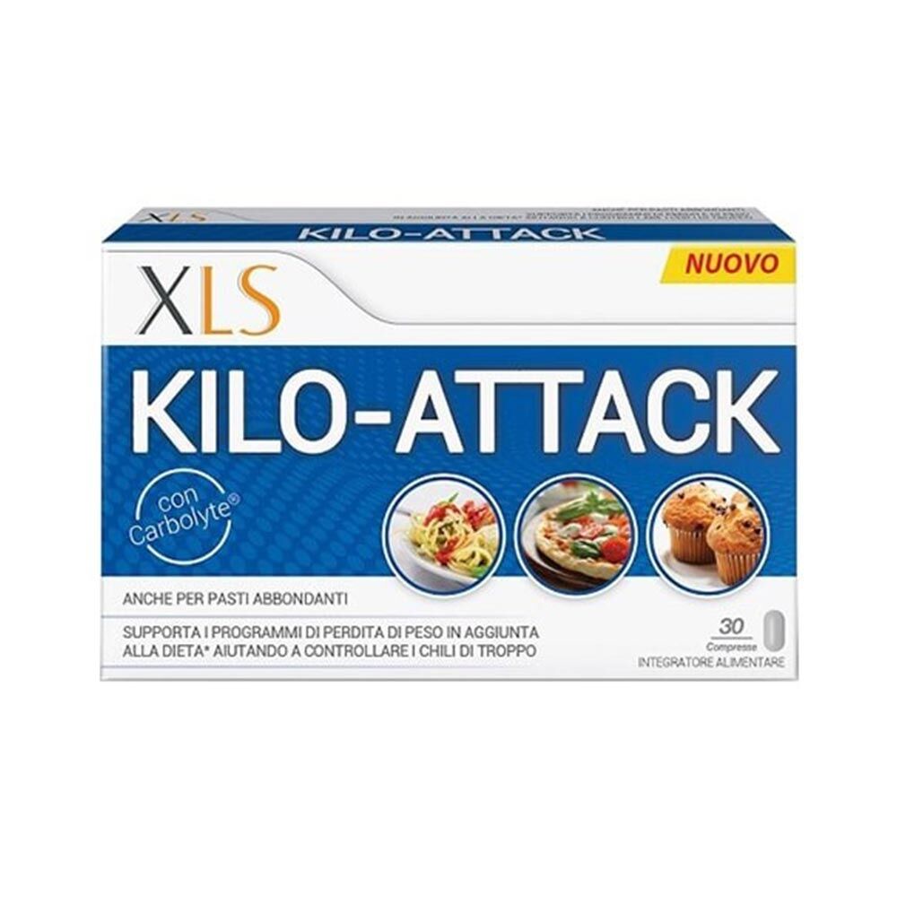 XL-S Medical XLS Kilo Attack Pocket Integratore per la perdita di Peso, 30 Compresse
