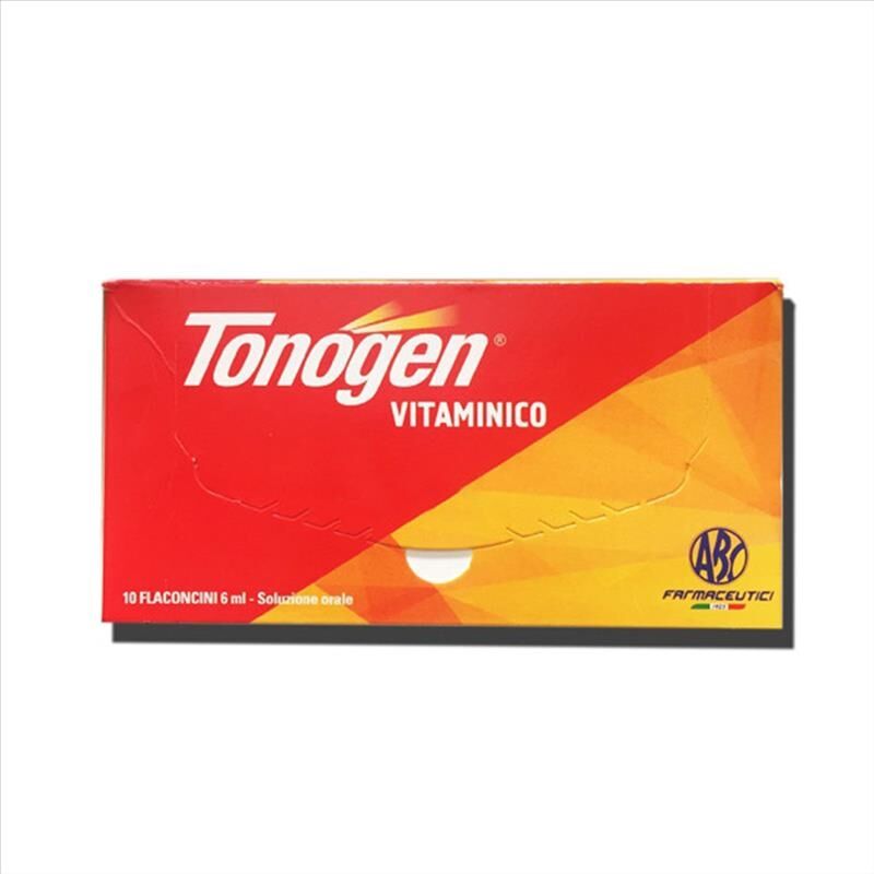 ABC Farmaceutici Tonogen Vit Polvere E Solvente Per Soluzione Orale Flacone Con Tappo Serbatoio