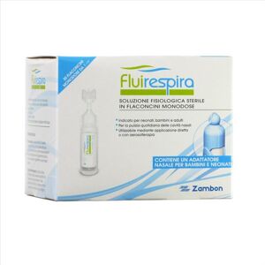 Fluirespira Soluzione Fisiologica, 30 Flaconcini