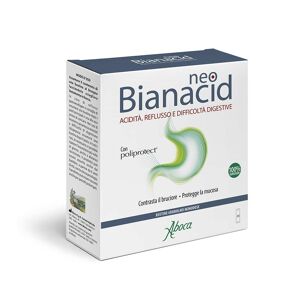 Aboca NeoBianacid - Acidità Reflusso Difficoltà di Digestione, 20 Bustine