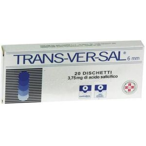 Difa Cooper Transversal 3,75 Mg/6 Mm Cerotti Trandermici Scatola 20 Cerotti Transdermici 6 Mm - 24 Cerotti Di Fissaggio Ed Una Limetta