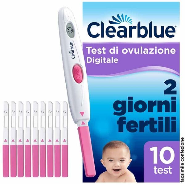 clearblue test di ovulazione digitale può aiutarti a rimanere incinta, 10 sticks