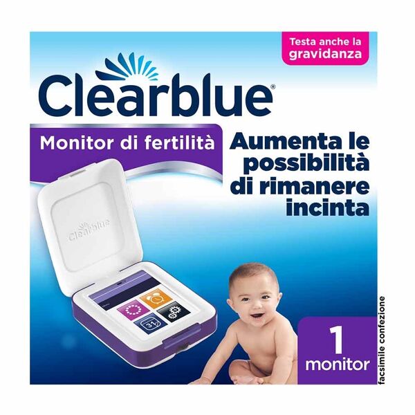 clearblue monitor di fertilità avanzato, 1 monitor sensibile al tatto