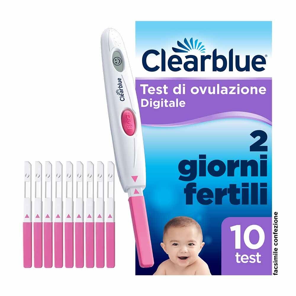 clearblue test di ovulazione digitale può aiutarti a rimanere incinta, 10 sticks
