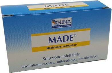 GUNA Made Soluzione Iniettabile Medicinale Omeopatico 10 Flaconcini