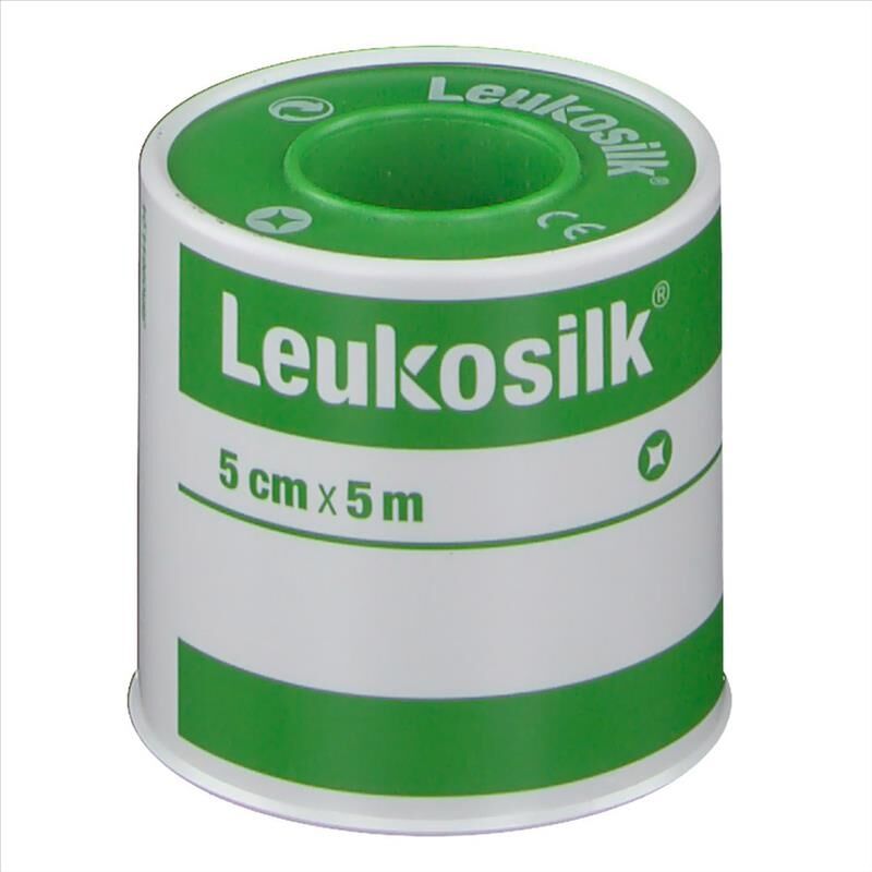 BSN Medical Leukoplast Leukosilk Cerotto In Rocchetto Ipoallergenico Bianco Misure 5cm x 5m