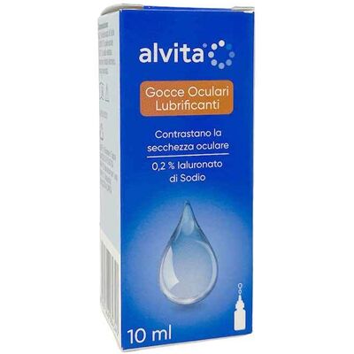 Gocce Oculari Lubrificanti Alvita - 10 ml Gocce Oculari Lubrificanti Alvita - 10 ml