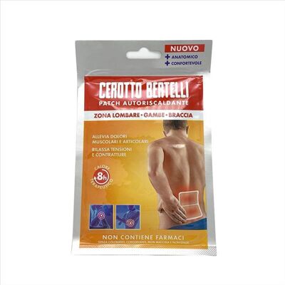 Cerotto Termico Bertelli - Sollievo Muscolare & Articolare - 12h Terapia Cerotto Termico Bertelli - Sollievo Muscolare & Articolare - 12h Terapia