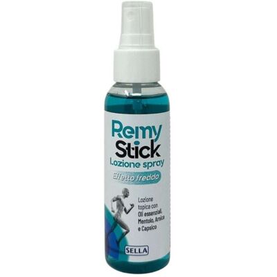 Sella RemyStick - Lozione Spray Effetto Freddo Muscoli e Articolazioni, 100ml Sella RemyStick - Lozione Spray Effetto Freddo Muscoli e Articolazioni, 100ml