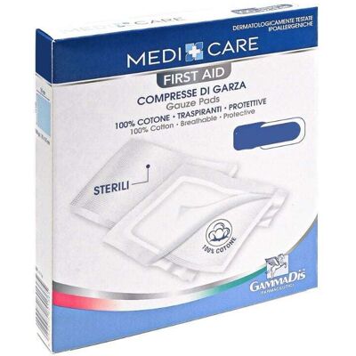 Gammadis Farmaceutici Srl Garza di Cotone 18x40cm - Medicazione Sterile Gammadis Farmaceutici Srl Garza di Cotone 18x40cm - Medicazione Sterile