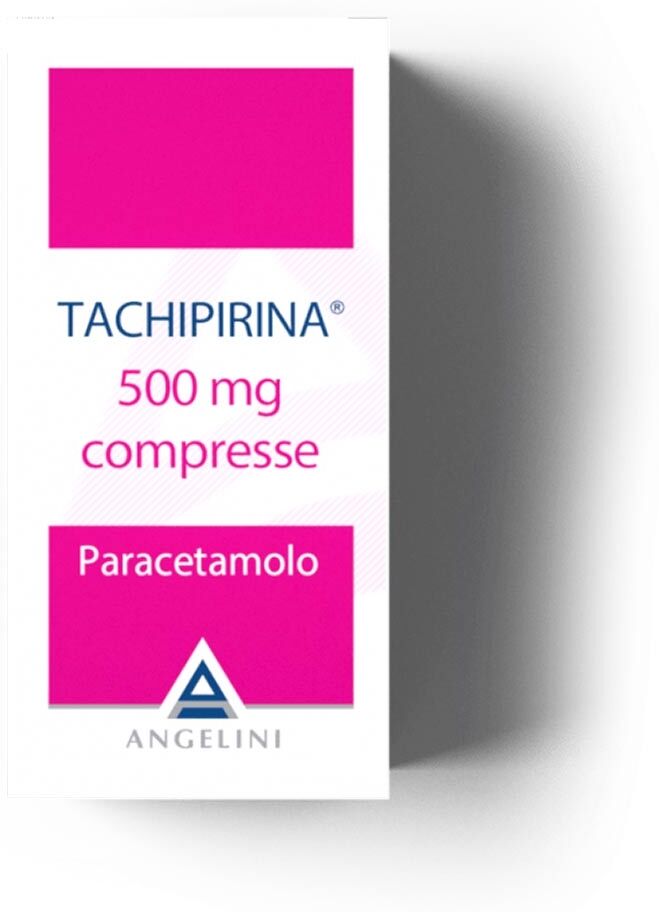 Angelini Tachipirina 500mg Paracetamolo Antipiretico e Analgesico, 30 Compresse Divisibili