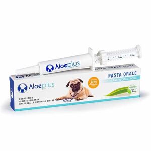 Aloe Plus Pet Aloe Plus Pasta Orale per Cani Energetica Detossinante, 15ml