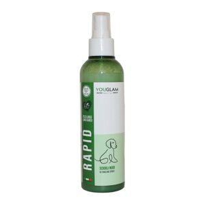 YouGlam Rapid Spray Scioglinodi Pulizia e Igiene del Cane, 200ml