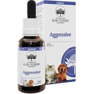 Australian Bush Flowers Australian Bush Flower Essences Aggressive Essenza per Animali, 30ml