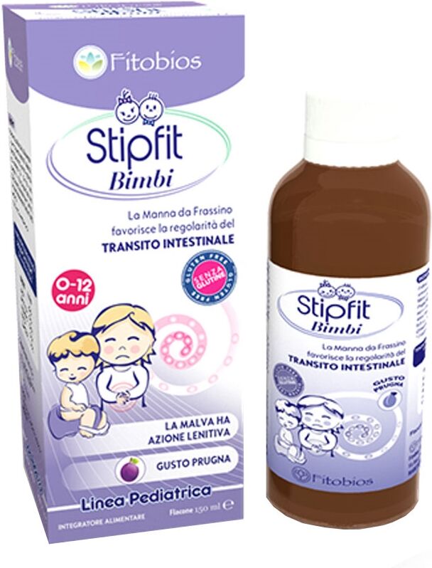 Fitobios Stipfit Bimbi Sciroppo Transito Intestinale, 150ml