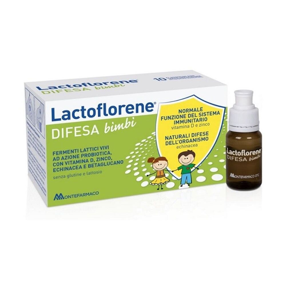 Lactoflorene Difesa Bimbi Integratore Alimentare 10 Flaconi