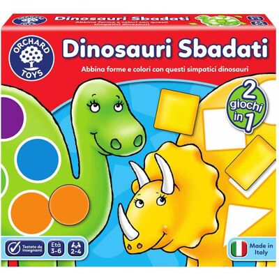 Orchard Toys Dinosauri Sbadati Gioco Bambini 3-6 Anni, 1 Pezzo Orchard Toys Dinosauri Sbadati Gioco Bambini 3-6 Anni, 1 Pezzo