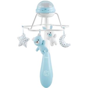 Chicco Baby Giostrina Musicale Arcobaleno Azzurra Gioco per Bambini 0m+, 1 pezzo