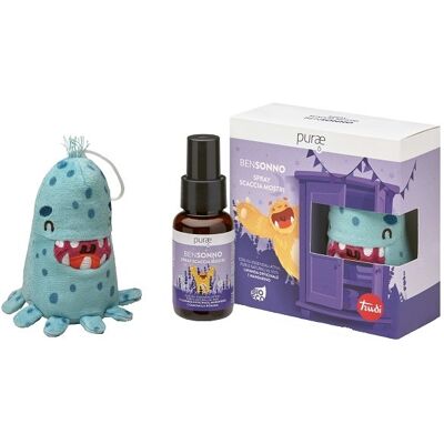 Purae BenSonno Spray Scacciamostri Benessere del Sonno Spray Ambiente 75ml + Peluche Trudi Turchese Purae BenSonno Spray Scacciamostri Benessere del Sonno Spray Ambiente 75ml + Peluche Trudi Turchese