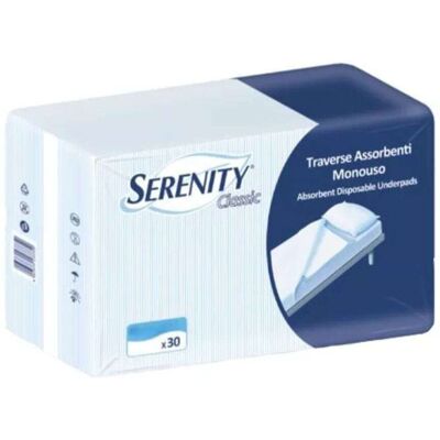 Proteggi Letto Serenity Super 40X60 Cm - 30 Pezzi Proteggi Letto Serenity Super 40X60 Cm - 30 Pezzi