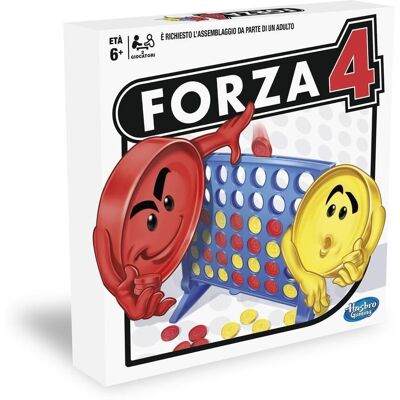 Hasbro Forza 4 Gioca Ovunque 6+ anni Hasbro Forza 4 Gioca Ovunque 6+ anni