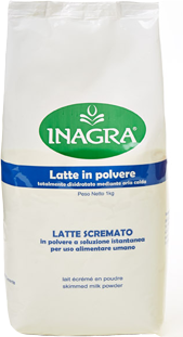 Inagra Latte In Polvere Scremato Busta 1 Kg