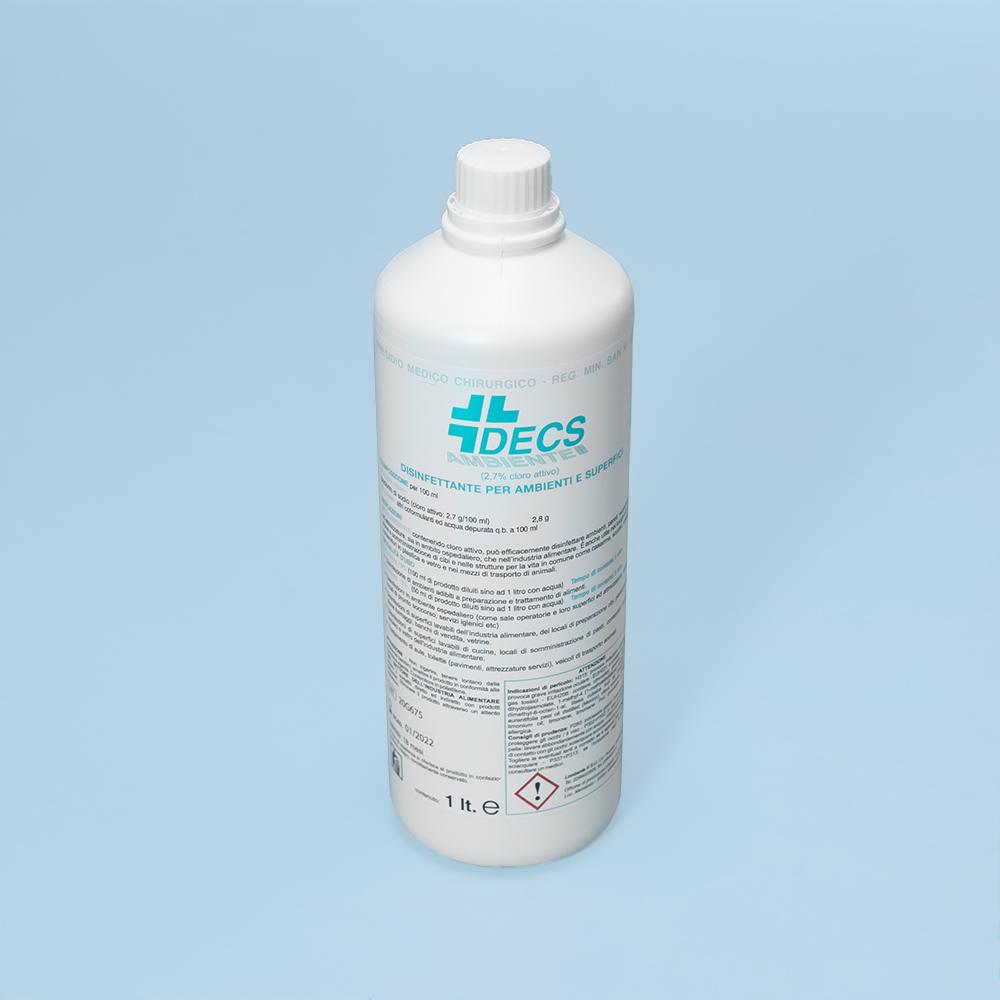 mascherine.it Disinfettante liquido DECS Ambiente - Bottiglia 1lt