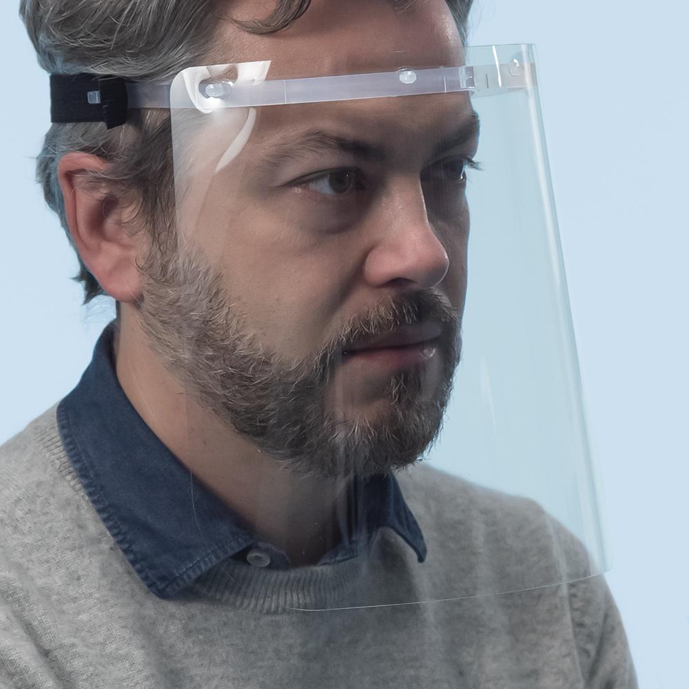 Arya Visiera protettiva in policarbonato trasparente Vision One (CE) - M/L Arya Visiera protettiva in policarbonato trasparente Vision One (CE) - M/L