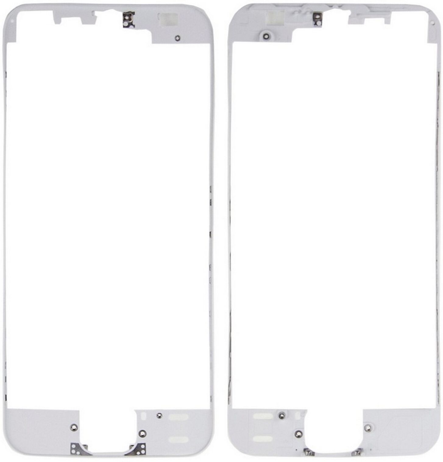 DIGITAL BAY CORNICE FRAME ANTERIORE BIANCO PER APPLE IPHONE SE