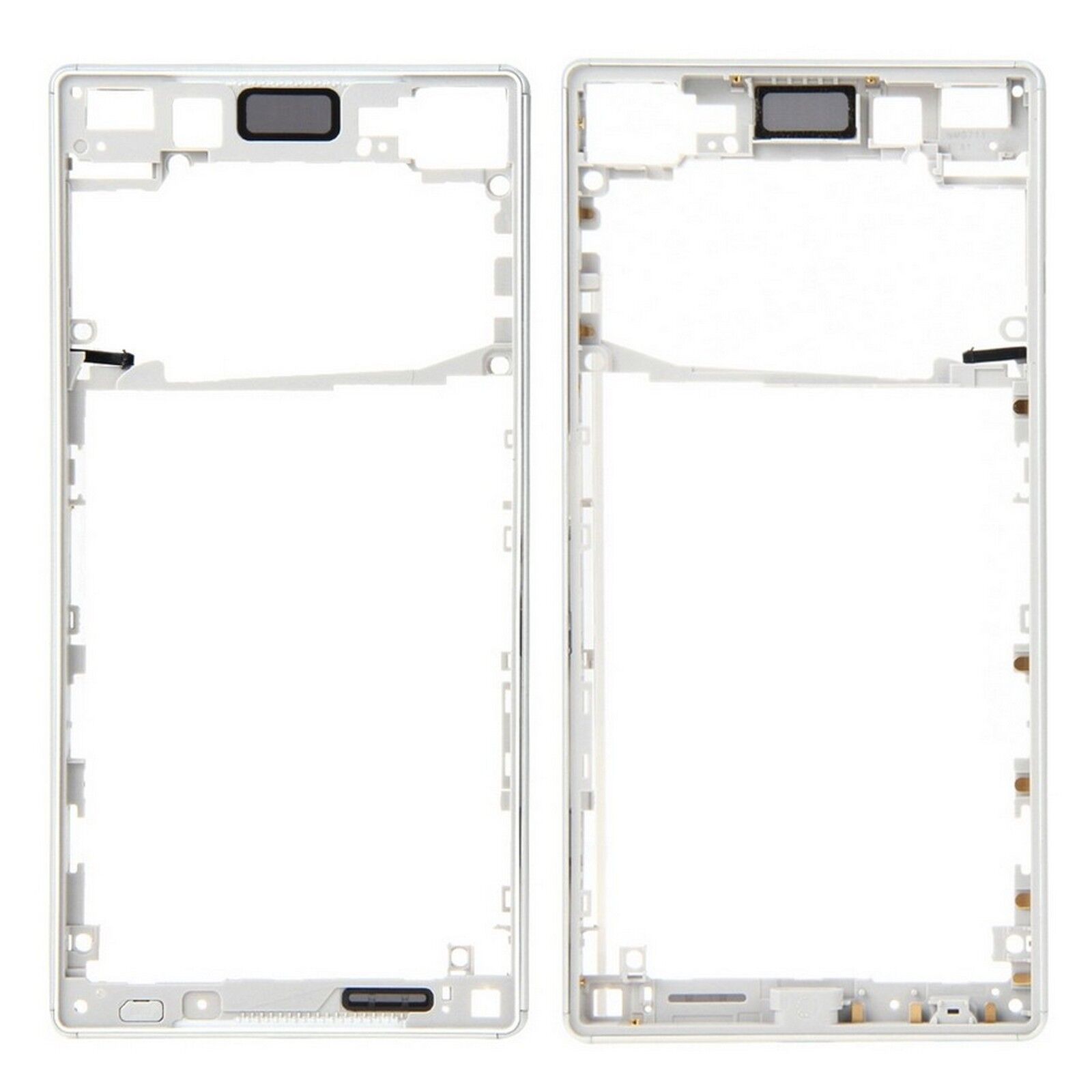 DIGITAL BAY FRONT CORNICE FRAME ANTERIORE LCD SILVER SONY XPERIA Z5 SINGLE SIM E6603 E6653