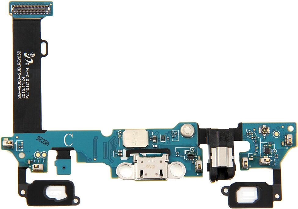 DIGITAL BAY RICAMBIO CONNETTORE DI RICARICA + JACK CUFFIE PER SAMSUNG GALAXY A9000