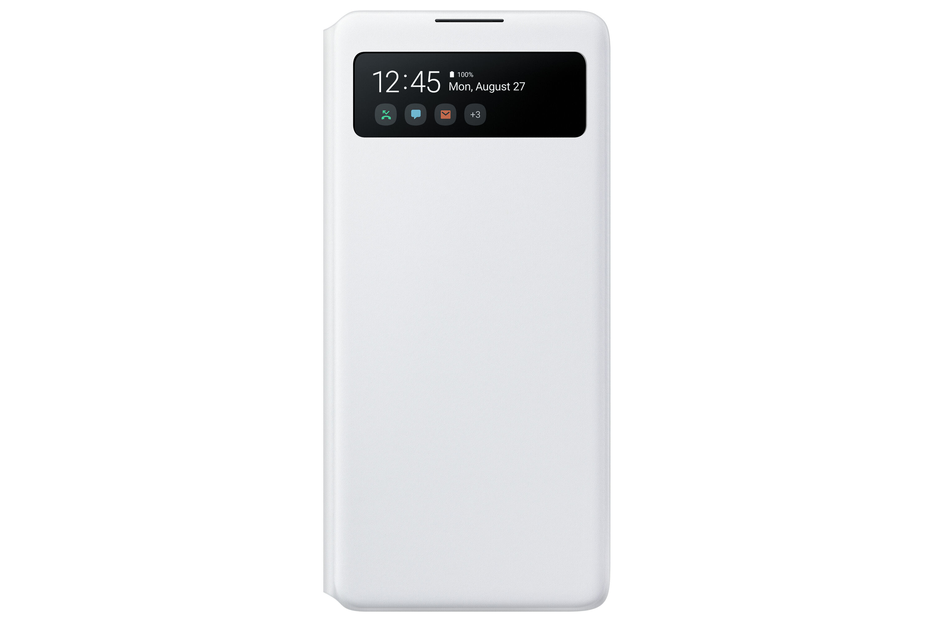 Samsung Custodia S View Wallet Cover EF-EG770PWEGEU per Galaxy S10 Lite SM-G770 Bianco