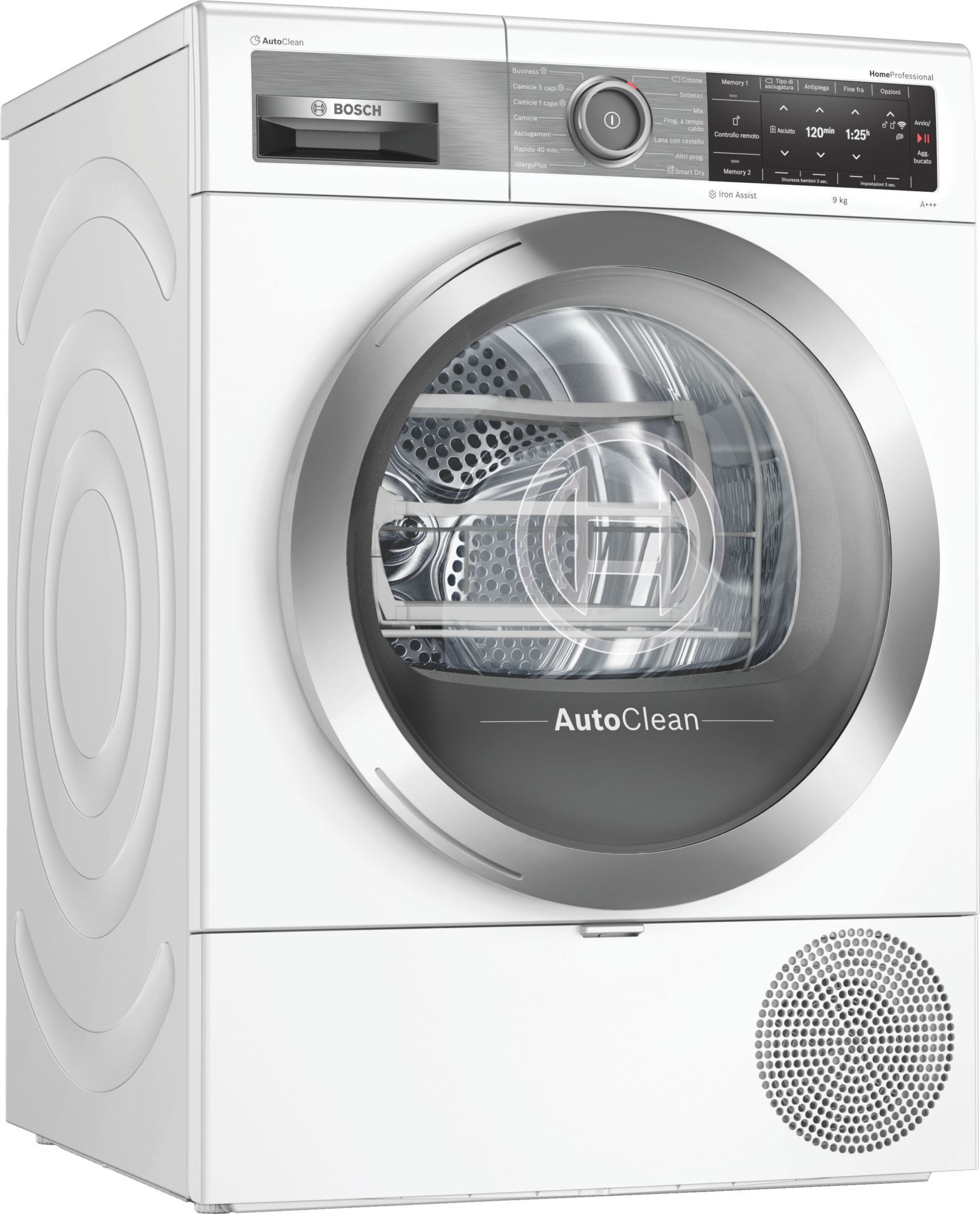 Bosch Asciugatrice WTX87EH9IT Home Professional Libera Installazione 9 kg A+++ Bianco