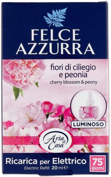 antica farmacia orlandi felce azzurra aria di casa ricarica diffusore elettrico ciliegio e peonia